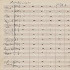 Tchaikovsky Piano Concerto manuscript